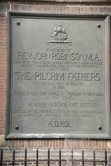 Pilgrim s Plaque on Pieterskerk